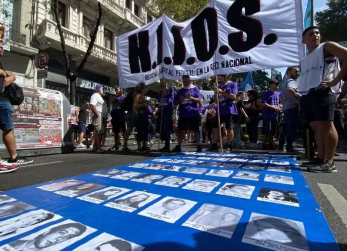  H.I.J.O.S. denuncia un «atentado político» contra uno de sus militantes